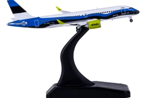 1:400 JC Wings airBaltic AIRBUS A220-300 Passenger Airplane Diecast Plane Model - Picture 1 of 2