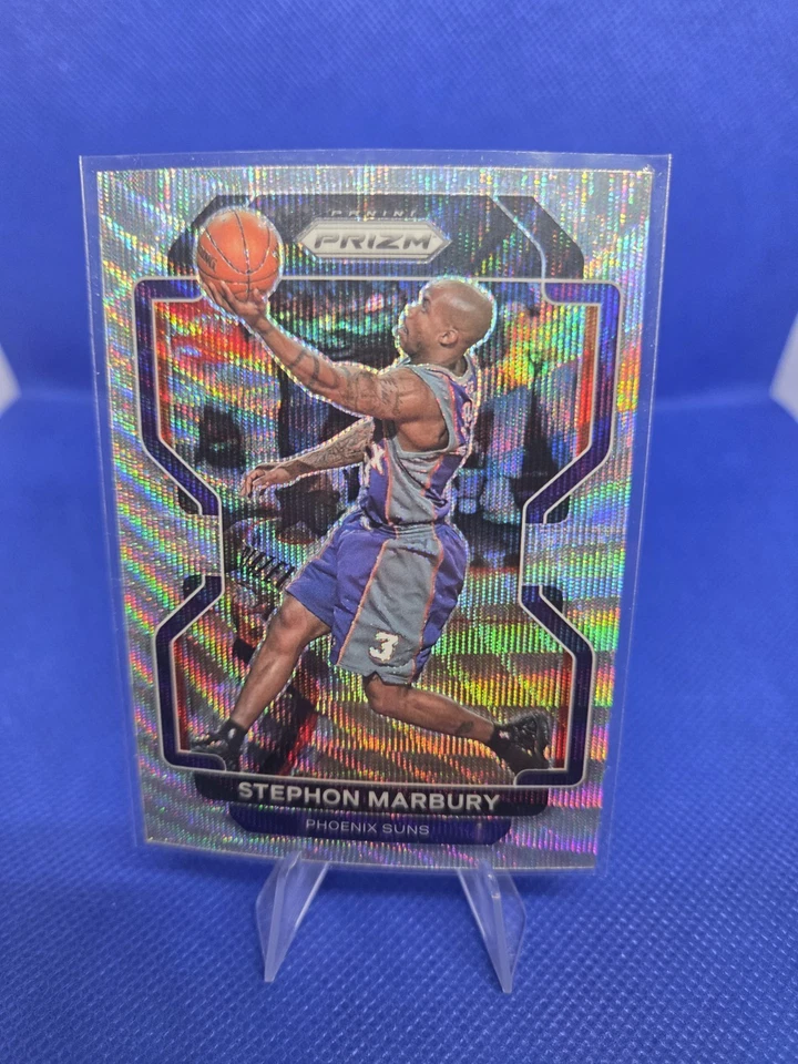 Stephon Marbury 2021-22 Panini Prizm #277 Silver Wave  Foto 1 de 1