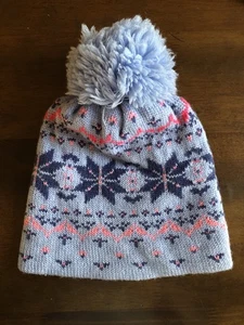 Cappello vintage Obermeyer Fair Isle in maglia di lana Hong Kong - Foto 1 di 7