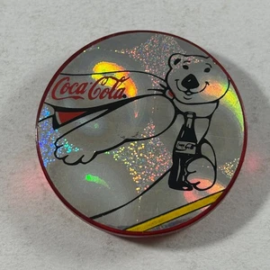 Coca Cola POG Plastic Slammer - Coca-Cola Caps 1995 POGs Collect-a-Card Publicidad - Imagen 1 de 3