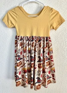 Girl’s Size 6/7 Boutique HARRY POTTER Hogwarts Twirl Dress - Picture 1 of 4
