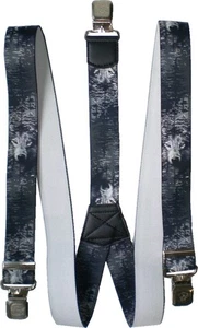 Hosenträger Wolf Wölfe Wolfsmotiv  Y-Form 3Clipse - Bild 1 von 3