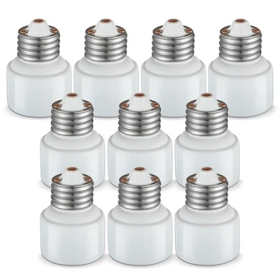Porcelain Socket Extension Adapter - E26 to E26 Standard Medium Screw Bulb So... - Image 1 of 4