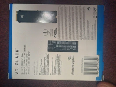 Western Digital WD_BLACK SN850P NVMe SSD for PS5 consoles M.2 2280 8TB - Image 1 of 2