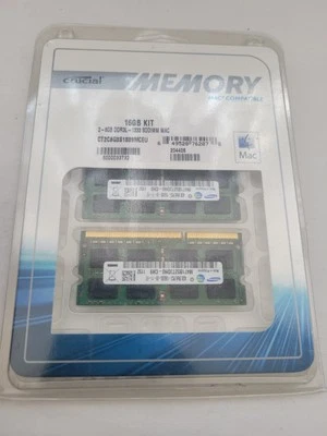 Crucial 2 X 4GB Laptop Memory RAM - Image 1 of 4