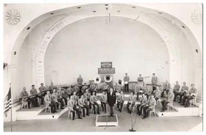 Long Beach 1950, California FOTO REAL banda musical, orquesta, Los Angeles Co. - Imagen 1 de 2