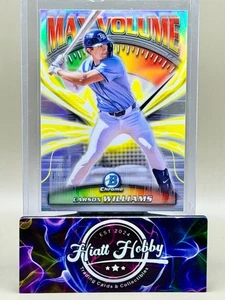 2025 Bowman Chrome - Carson Williams #MV-5 - Max Volume (RC) - Picture 1 of 2