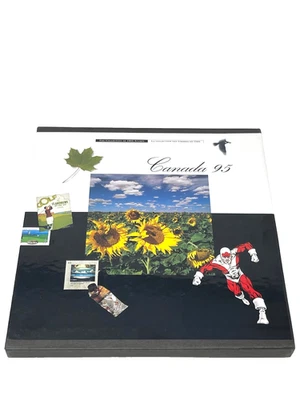 Canada-The Collections of 1995 Stamps-Hard Cover Year Book, w/73 Mint St (188) - Image 1 of 4