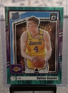 Dalton Knecht 2024-25 Donruss Optic Green Shock RC #256 LA Lakers 127/149 - Picture 1 of 3