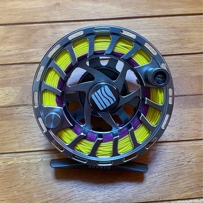 Mulinello a mosca River Peak Circus #2/4 argento pesca alla trota in... - Immagine 1 di 4