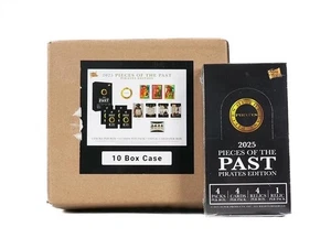 2025 SUPER BREAK PIECES OF THE PAST PIRATES EDITION HOBBY SEALED 10 BOX CASE E - Picture 1 of 5