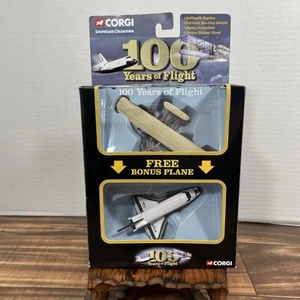 Corgi Space Race 100 Years of Flight Planes Wright Flyer Space Shuttle Columbia - Picture 1 of 9