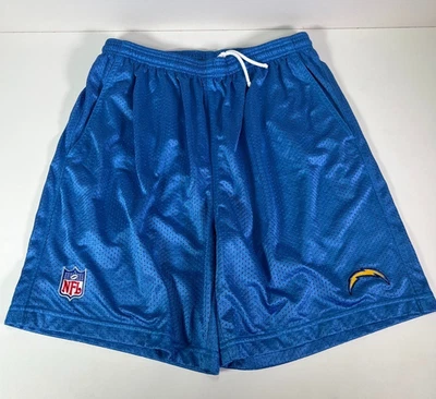 Pantalones Cortos de Entrenamiento Reebok RBK Los Angeles Chargers NFL Fútbol Gimnasio Para Hombre Grandes Foto 1 de 4