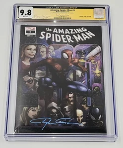 AMAZING SPIDER-MAN #6 CGC/JSA SS 9.8 CLAYTON CRAIN EXLUSIVE - Picture 1 of 5