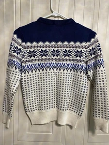 NWT J Crew CREWCUTS Boys Crewneck Sweatshirt, Green Stripe, Size 8-9 Years - Picture 1 of 6