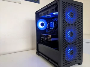 Nvidia RTX 5060 Ti 16GB, AMD Ryzen 5 5600, 32GB RAM, 1TB NVMe Gaming PC - Picture 1 of 16