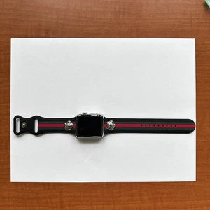 Apple Watch Series 2 42 mm acier inoxydable cristal saphir noir - Photo 1 sur 2