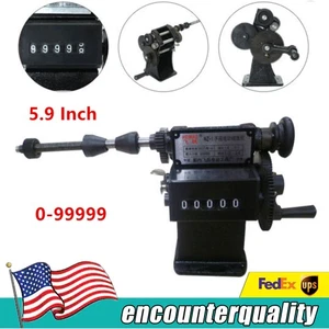 Dual Purpose Manual /Coil Winder Hand Coil Winding Machine 0-99999 USA SALE - Picture 1 of 9