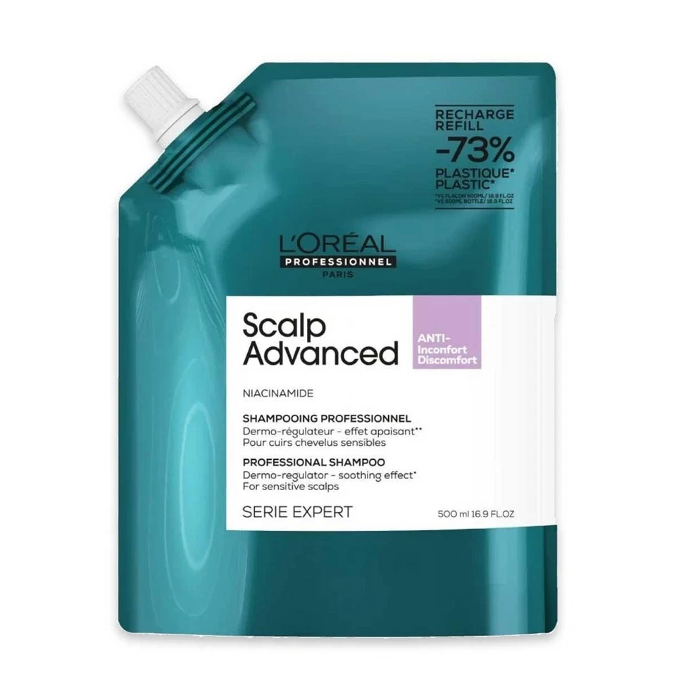 Shampoo Loréal Scalp Erweiterte Sensible Empfindliche Feuchtigkeitscreme Refill - Bild 1 von 1