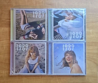 Taylor Swift 1989 Taylor’s Version Set of 4 Deluxe CDs with Polaroids SEALED - Image 1 of 2