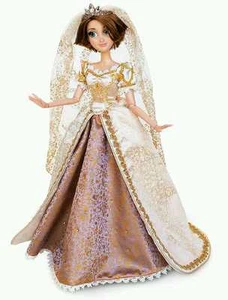 limitierte Auflage Rapunzel Hochzeitspuppe - Bild 1 von 6
