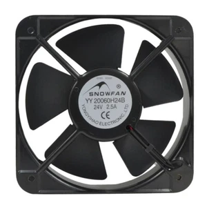 YY20060H24B 20CM 20060 DC 24V 2.5A 2 line double ball bearing cooling fan - Picture 1 of 4