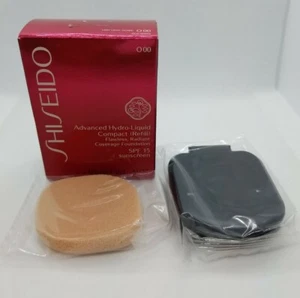 Shiseido Advanced Hydro-Liquid Compact Refill SPF 15 Very Light Ochre O00 NIB - Picture 1 of 5