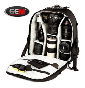 GEM Professional Series - SLR Camera Backpack - Tripod Holder & Laptop Section - Picture 1 of 9