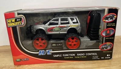 Nuevo Bright R/C Función Simple Land Rover LR2 Radio Control Vehículo Gris Foto 1 de 4