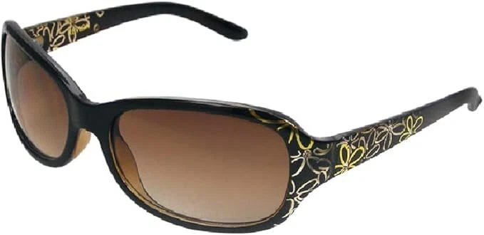 Nuevas gafas de sol para mujer Revlon florales verano primavera moda, doradas/negras Foto 1 de 1