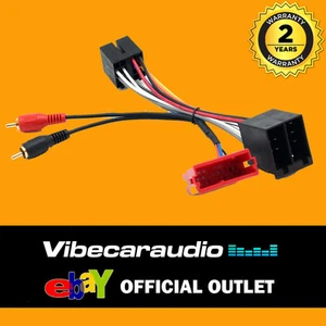 Audi A3 A4 A6 TT Car Radio Wiring Loom Harness - Picture 1 of 1