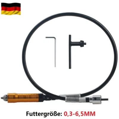 Biegsame Welle Bohrfutter Flexible Verlängerung Bohrmaschine mit Spannfutter DHL - Bild 1 von 4
