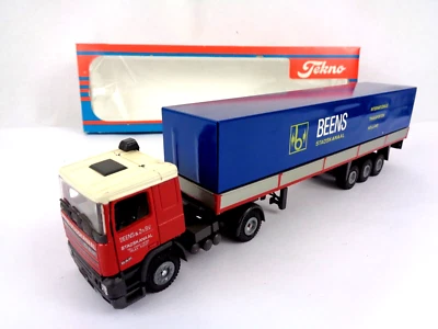 Tekno DAF 95 Beens Stadskanaal Truck & Trailer 1/50 Truck Scale Boxed Very Rare - Image 1 of 4
