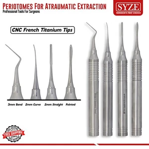 Kit quirúrgico de precisión de elevadores luxantes de punta de raíz avanzada para extracción dental - Imagen 1 de 5