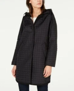 Weekend Max Mara Womens Navy Quilted Long Jacket $553 Sz 4 TINI {&} - Picture 1 of 2