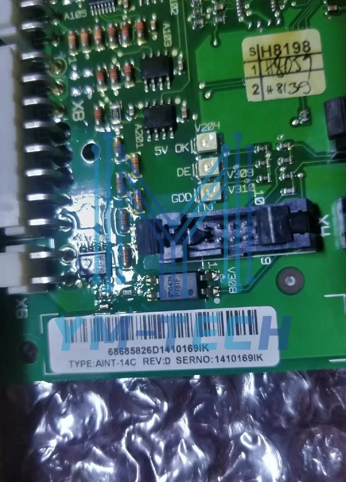AINT-14C ABB Variable Frequency ACS800 Series Converter Communication Board USED - Image 1 of 1
