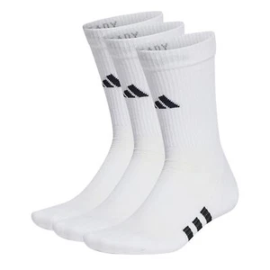 Adidas Kids Sports Training Fitness Gym Performance Cushioned Crew Socks 3 Pairs - Picture 1 of 5
