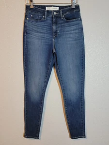 Signature From Levis Jeans Damen Gr. 28x29 Skinny High Rise Stretch Denim Blau - Bild 1 von 10