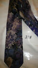 Krawatte Schlips Binder Retro Nr. 358 Violett Grau bemustert Centro Uomo