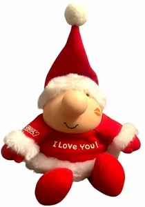 ZIGGY Santa 7" STOFFPUPPE I Love You - American Greetings 1988 Weihnachten - Bild 1 von 9