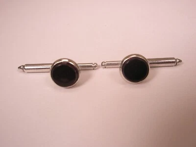 SINGLES (2) 5/16" Rojo Redondo Vintage Formal Esmoquin Camisa Tachuela Novio Baile de graduación Boda h55 Foto 1 de 4