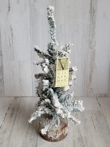 Vickerman snow pine christmas tree home decor - Picture 1 of 12