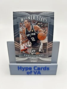 KAWHI LEONARD 2023-24 Panini Donruss Optic Winner Stays #18 San Antonio Spurs - Picture 1 of 2