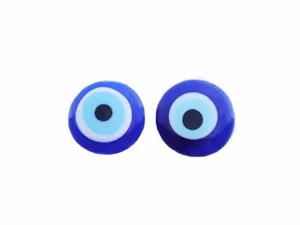 Turkish Greek Mati Evil eye Fridge Magnet Good Luck Authentic Handmade Glass - Picture 1 of 7