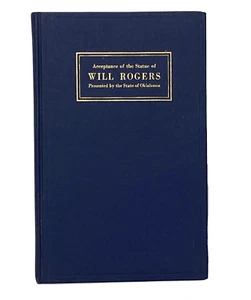 Acceptance of the Statue of Will Rogers Presented by the State of OK Cowboy Star - Picture 1 of 16