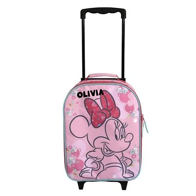 Trolley Disney Minnie Mouse Mädchen | Personalisiert mit Name - Bild 1 von 4