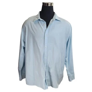 Charles Tyrwhitt Button Up Hemd Herren 3XL Hellblau 100% Baumwolle Classic Fit - Bild 1 von 9