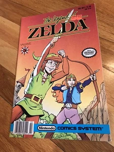 THE LEGEND OF ZELDA # 1 VALIANT SUPER RARE NINTENDO COMIC ORIGINAL - Picture 1 of 10