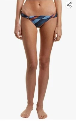 Parte inferior de bikini completa tubo BIA Vix by Paula Hermanny Chambray talla XS $96 NUEVO CON ETIQUETAS Foto 1 de 4