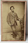 Antique 1860s CDV Photo of a Man - Civil War era